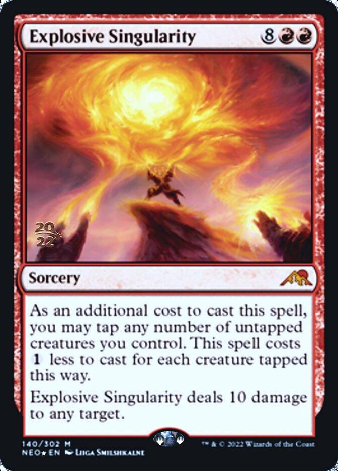 Explosive Singularity [Kamigawa: Neon Dynasty Prerelease Promos] - La Boîte Mystère ( The Mystery Box)