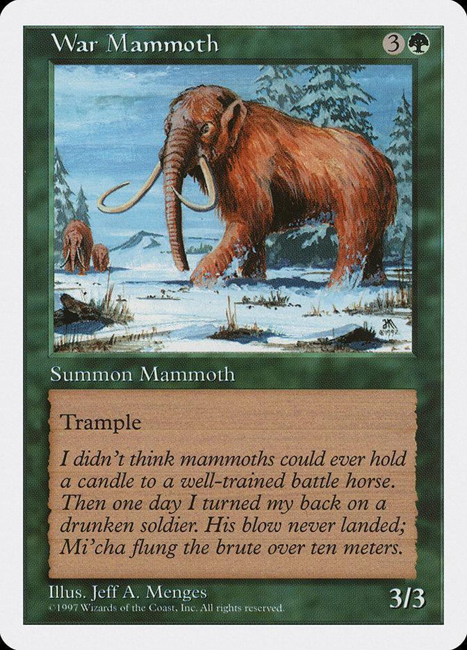 War Mammoth [Fifth Edition] - La Boîte Mystère ( The Mystery Box)