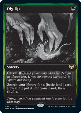 Dig Up [Innistrad: Double Feature] - La Boîte Mystère ( The Mystery Box)