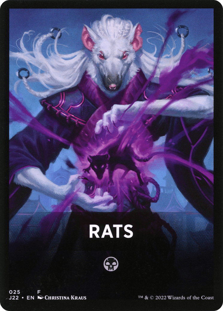 Rats Theme Card [Jumpstart 2022 Front Cards] - La Boîte Mystère ( The Mystery Box)