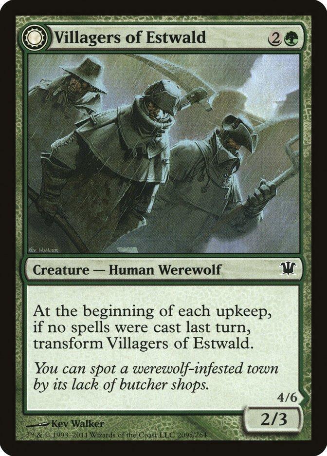 Villagers of Estwald // Howlpack of Estwald [Innistrad] - La Boîte Mystère ( The Mystery Box)