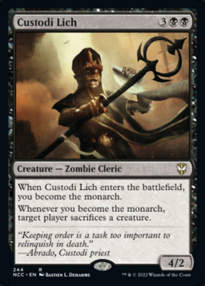 Custodi Lich [Streets of New Capenna Commander] - La Boîte Mystère ( The Mystery Box)