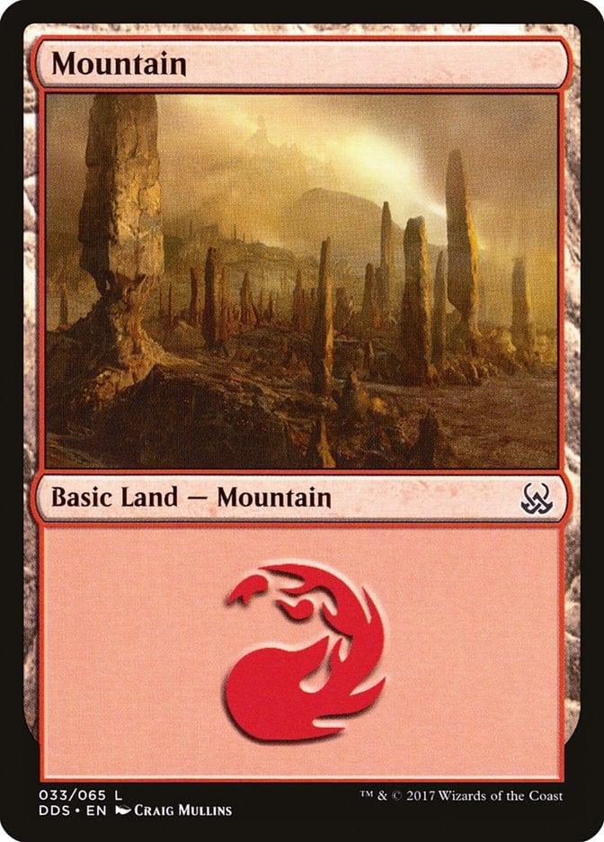 Mountain (33) [Duel Decks: Mind vs. Might] - La Boîte Mystère ( The Mystery Box)