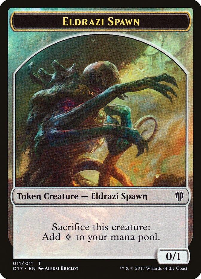 Eldrazi Spawn // Vampire Double-sided Token [Commander 2017 Tokens] - La Boîte Mystère ( The Mystery Box)