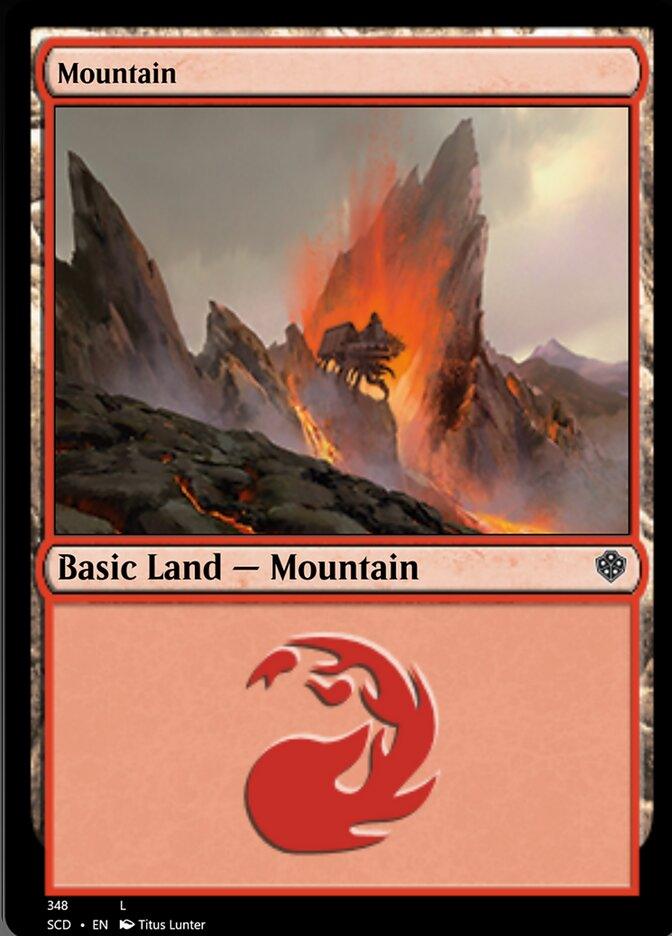 Mountain (348) [Starter Commander Decks] - La Boîte Mystère ( The Mystery Box)