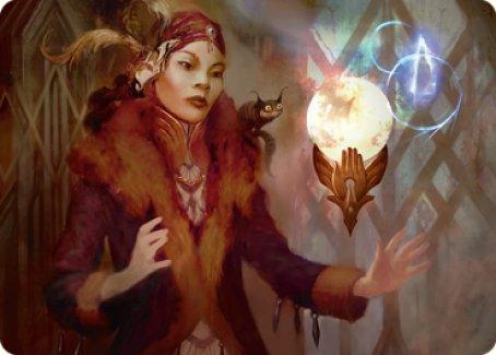 Misfortune Teller Art Card [Streets of New Capenna Art Series] - La Boîte Mystère ( The Mystery Box)