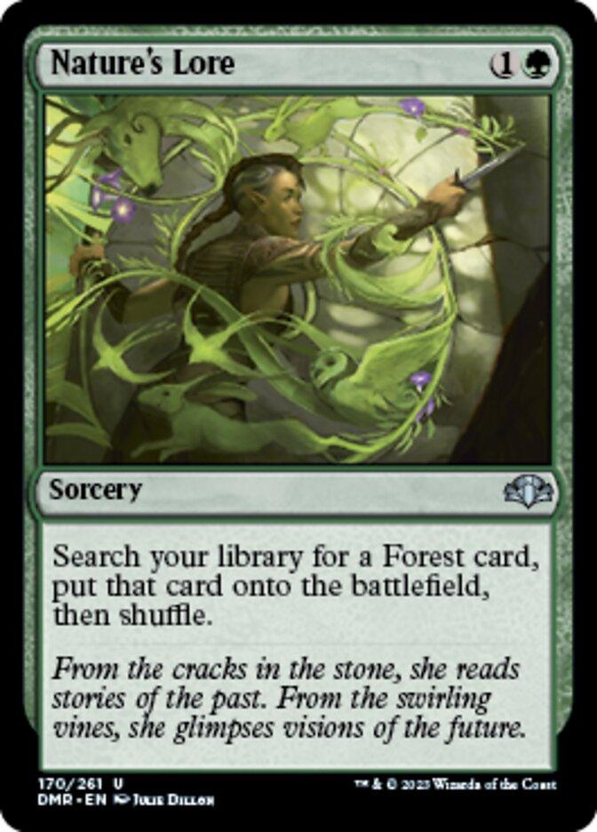 Nature's Lore [Dominaria Remastered] - La Boîte Mystère ( The Mystery Box)