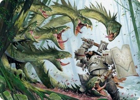 Lair of the Hydra Art Card [Dungeons & Dragons: Adventures in the Forgotten Realms Art Series] - La Boîte Mystère ( The Mystery Box)
