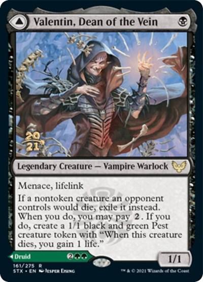 Valentin, Dean of the Vein // Lisette, Dean of the Root [Strixhaven: School of Mages Prerelease Promos] - La Boîte Mystère ( The Mystery Box)