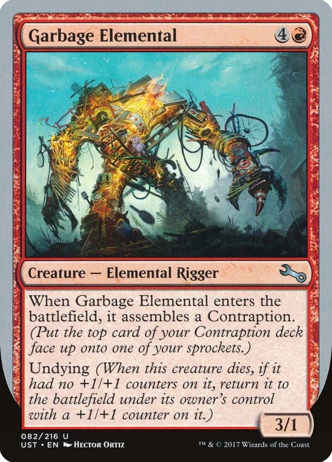 Garbage Elemental (3/1 Creature) [Unstable] - La Boîte Mystère ( The Mystery Box)