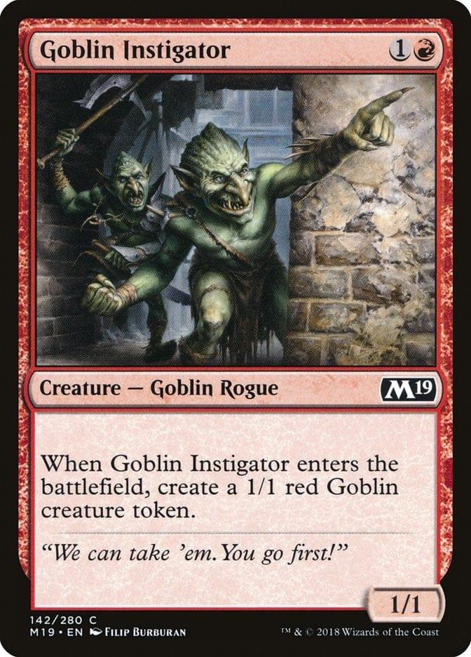 Goblin Instigator [Core Set 2019] - La Boîte Mystère ( The Mystery Box)