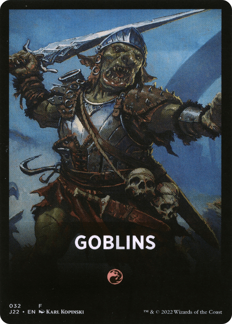 Goblins Theme Card [Jumpstart 2022 Front Cards] - La Boîte Mystère ( The Mystery Box)