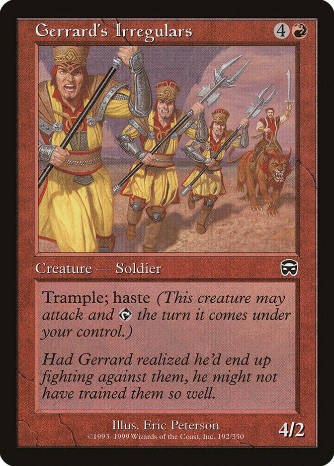 Gerrard's Irregulars [Mercadian Masques] - La Boîte Mystère ( The Mystery Box)