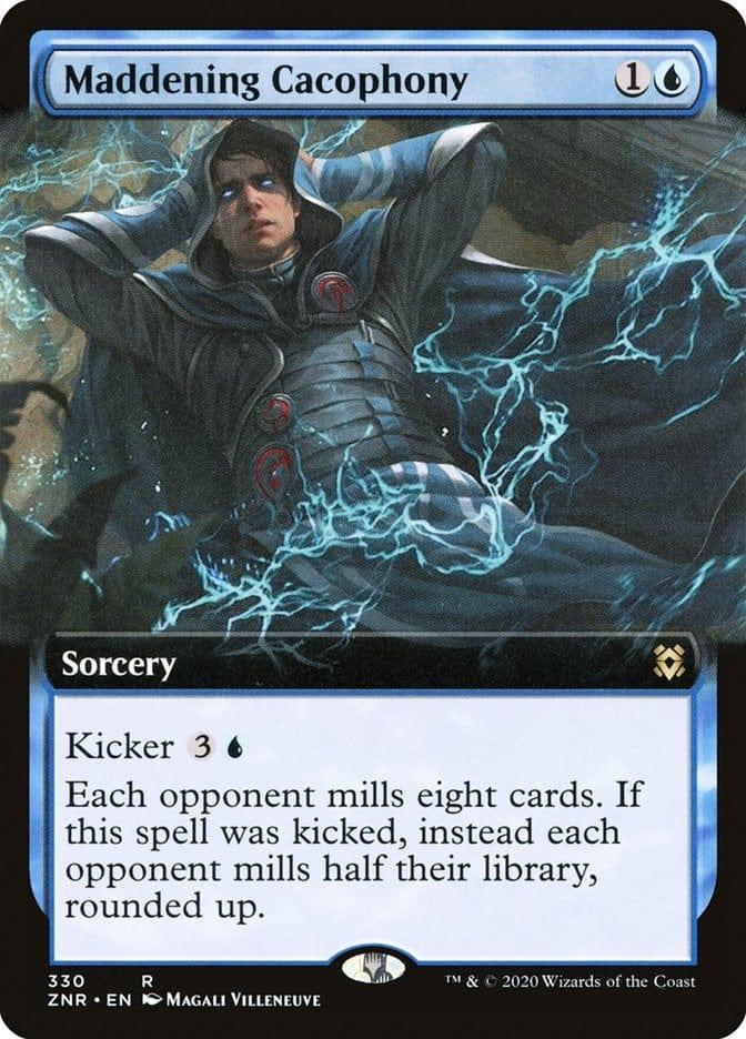 Maddening Cacophony (Extended) [Zendikar Rising Extended Art] - La Boîte Mystère ( The Mystery Box)