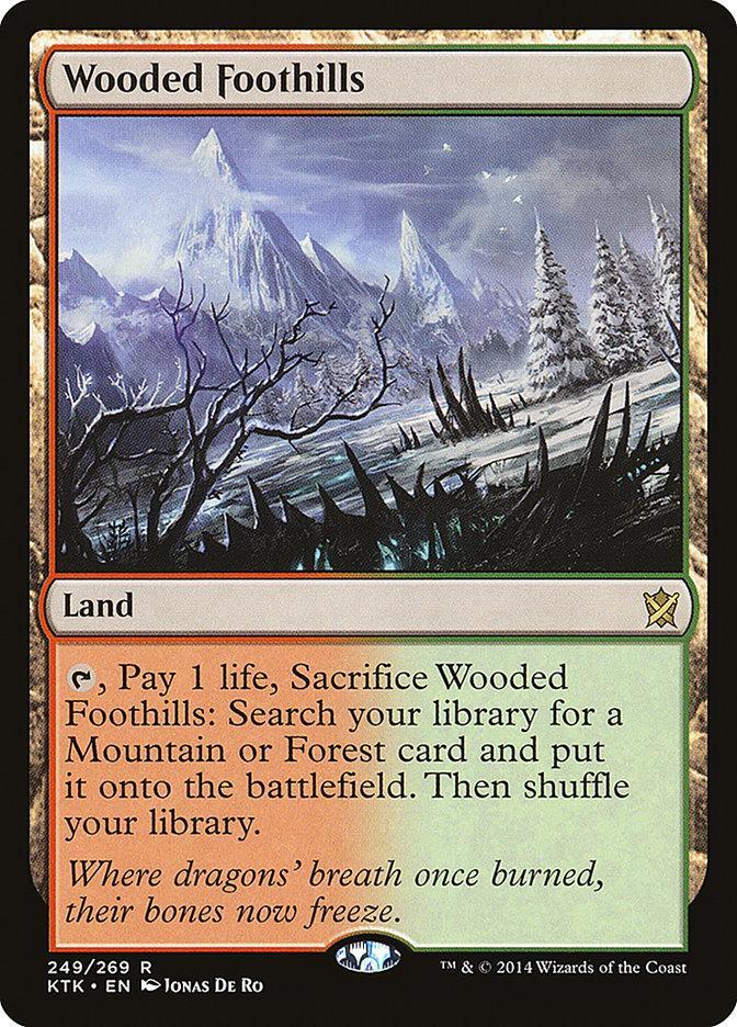 Wooded Foothills [Khans of Tarkir] - La Boîte Mystère ( The Mystery Box)
