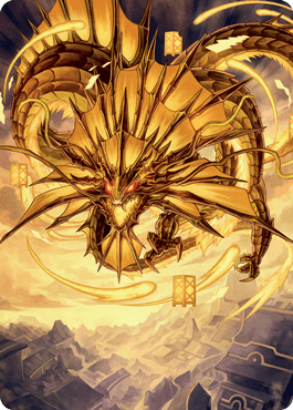 Ao, the Dawn Sky 2 Art Card [Kamigawa: Neon Dynasty Art Series] - La Boîte Mystère ( The Mystery Box)
