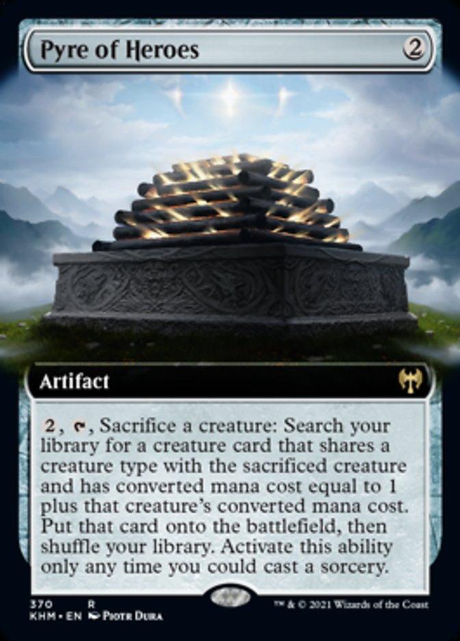 Pyre of Heroes (Extended Art) [Kaldheim] - La Boîte Mystère ( The Mystery Box)