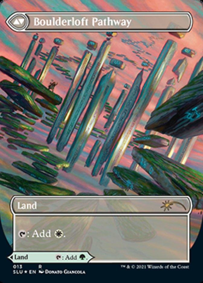 Branchloft Pathway // Boulderloft Pathway (Borderless) [Secret Lair: Ultimate Edition 2] - La Boîte Mystère ( The Mystery Box)