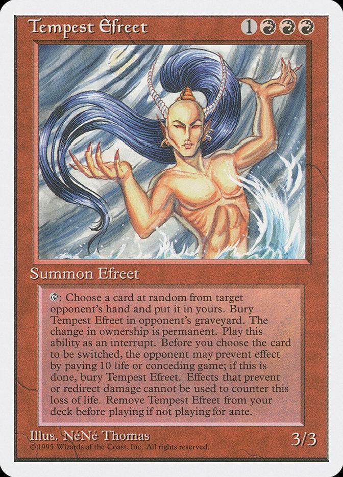 Tempest Efreet [Fourth Edition] - La Boîte Mystère ( The Mystery Box)