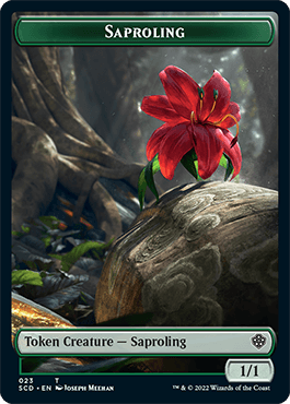 Saproling // Cat Double-Sided Token [Starter Commander Decks] - La Boîte Mystère ( The Mystery Box)