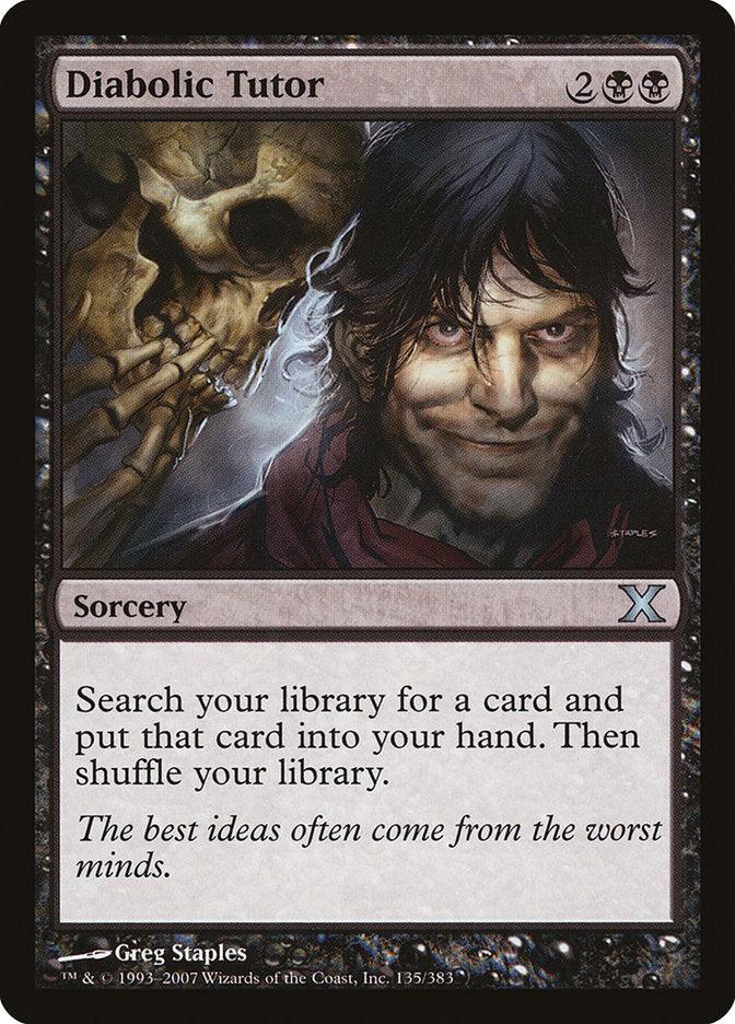 Diabolic Tutor [Tenth Edition] - La Boîte Mystère ( The Mystery Box)