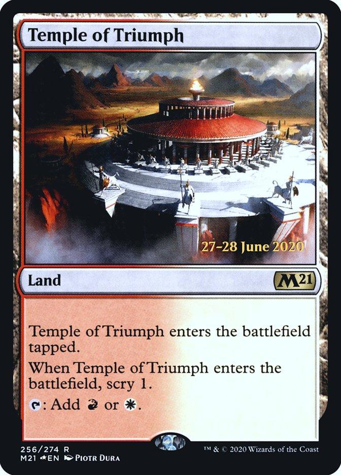 Temple of Triumph [Core Set 2021 Prerelease Promos] - La Boîte Mystère ( The Mystery Box)