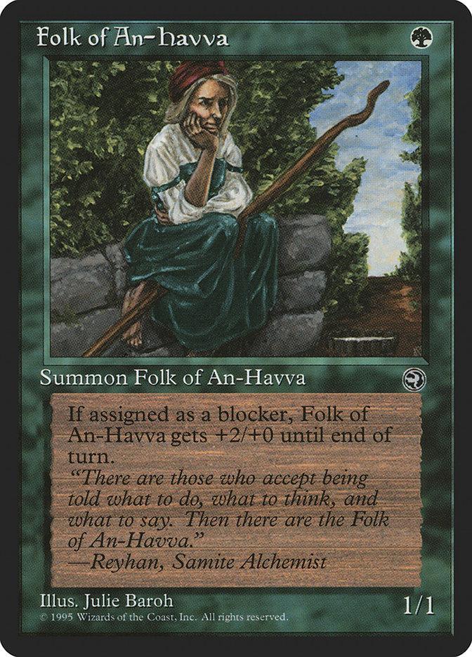 Folk of An-Havva (Reyhan Flavor Text) [Homelands] - La Boîte Mystère ( The Mystery Box)