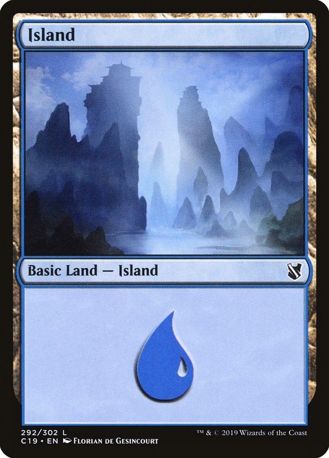 Island (292) [Commander 2019] - La Boîte Mystère ( The Mystery Box)