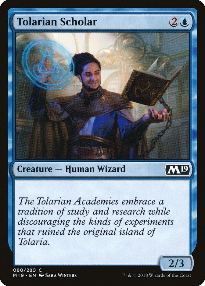 Tolarian Scholar [Core Set 2019] - La Boîte Mystère ( The Mystery Box)