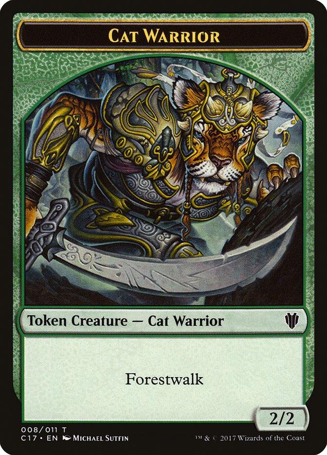 Cat Warrior Token [Commander 2017 Tokens] - La Boîte Mystère ( The Mystery Box)