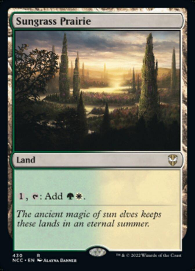 Sungrass Prairie [Streets of New Capenna Commander] - La Boîte Mystère ( The Mystery Box)