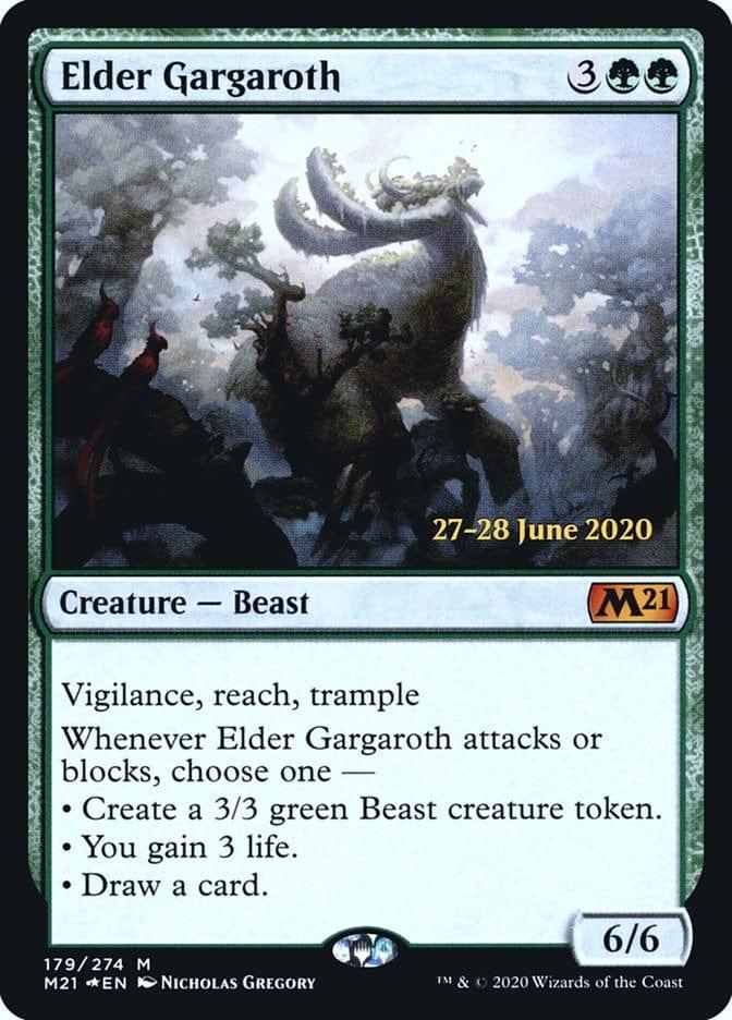 Elder Gargaroth [Core Set 2021 Prerelease Promos] - La Boîte Mystère ( The Mystery Box)