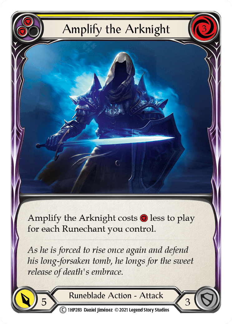 Amplify the Arknight (Yellow) [1HP283] - La Boîte Mystère ( The Mystery Box)
