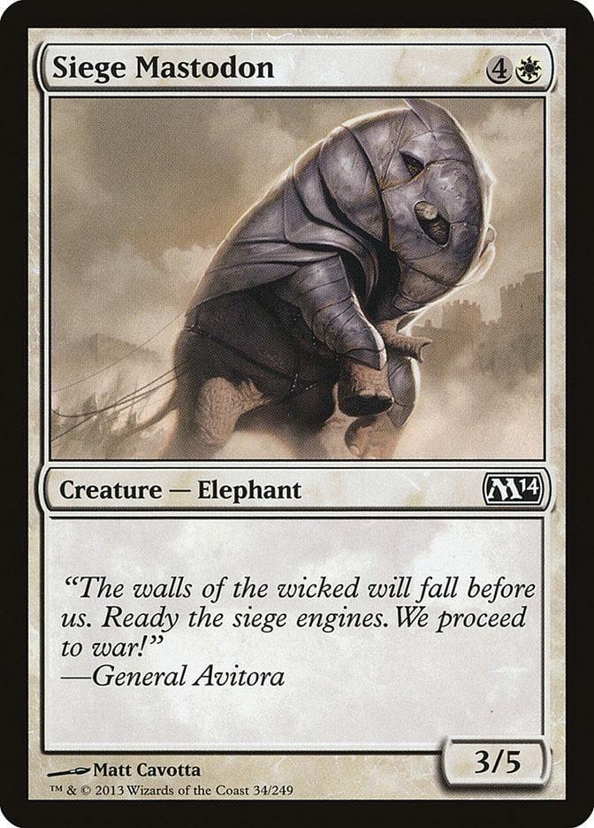 Siege Mastodon [Magic 2014] - La Boîte Mystère ( The Mystery Box)