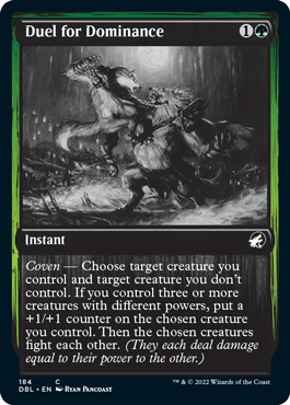 Duel for Dominance [Innistrad: Double Feature] - La Boîte Mystère ( The Mystery Box)