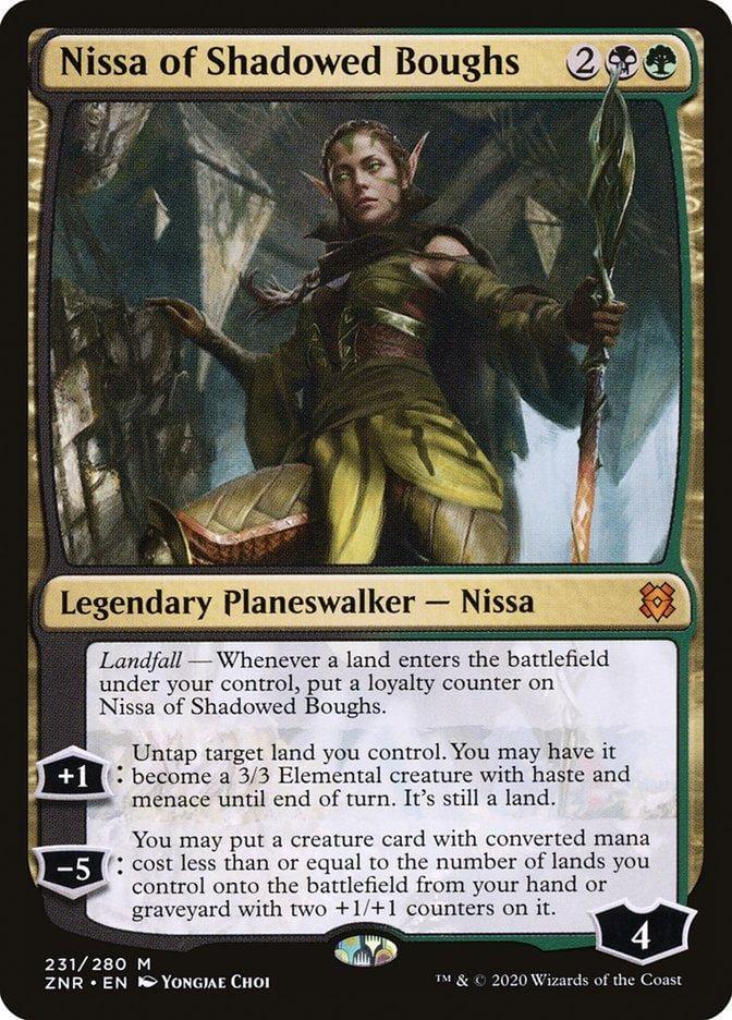 Nissa of Shadowed Boughs [Zendikar Rising] - La Boîte Mystère ( The Mystery Box)