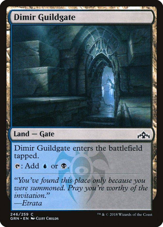 Dimir Guildgate (246/259) [Guilds of Ravnica] - La Boîte Mystère ( The Mystery Box)