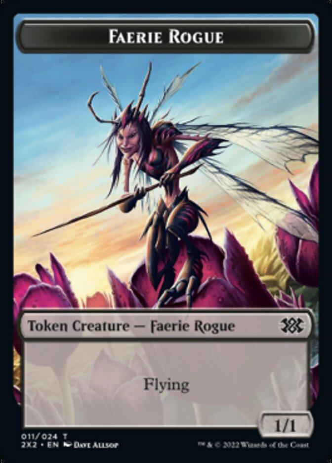 Faerie Rogue // Eldrazi Scion Double-sided Token [Double Masters 2022 Tokens] - La Boîte Mystère ( The Mystery Box)