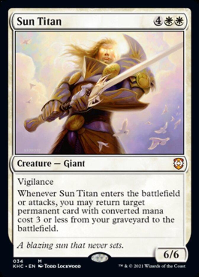 Sun Titan [Kaldheim Commander] - La Boîte Mystère ( The Mystery Box)