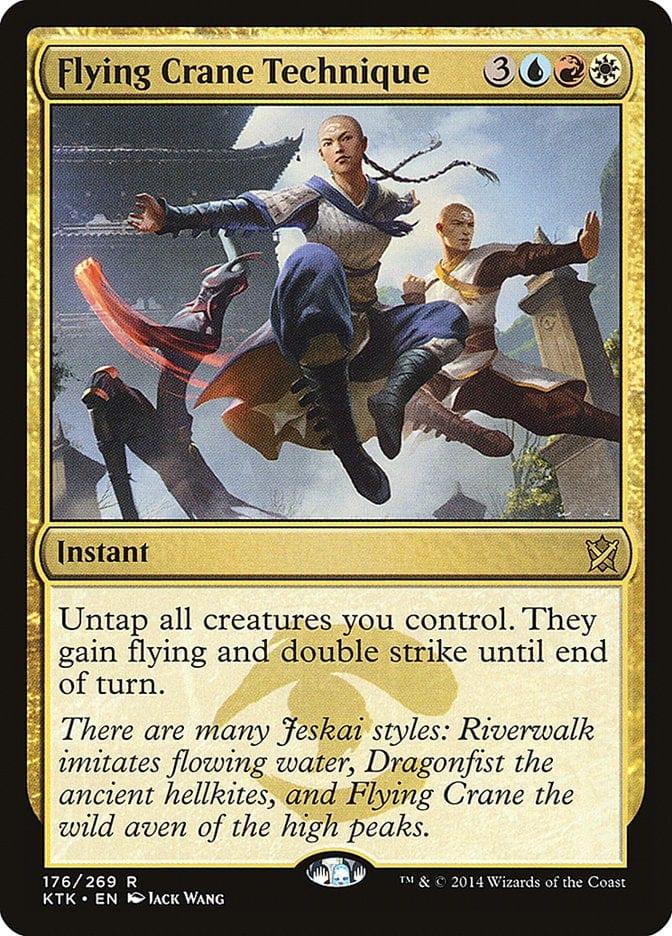 Flying Crane Technique [Khans of Tarkir] - La Boîte Mystère ( The Mystery Box)