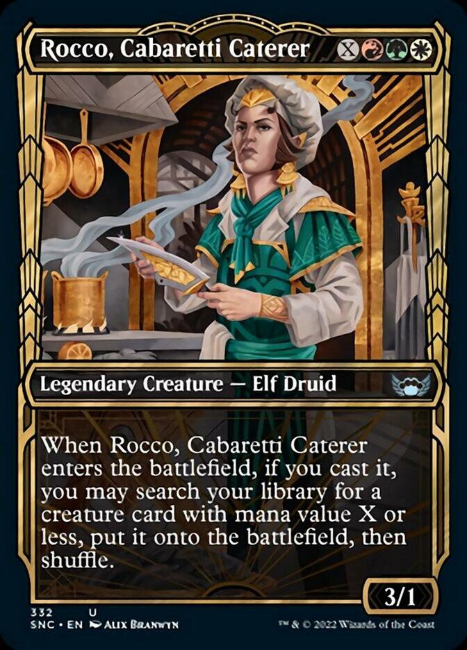 Rocco, Cabaretti Caterer (Showcase Golden Age) [Streets of New Capenna] - La Boîte Mystère ( The Mystery Box)