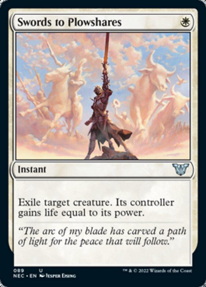 Swords to Plowshares [Kamigawa: Neon Dynasty Commander] - La Boîte Mystère ( The Mystery Box)