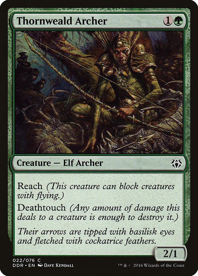 Thornweald Archer [Duel Decks: Nissa vs. Ob Nixilis] - La Boîte Mystère ( The Mystery Box)