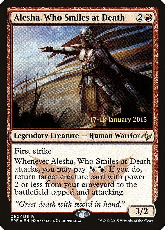 Alesha, Who Smiles at Death [Fate Reforged Prerelease Promos] - La Boîte Mystère ( The Mystery Box)