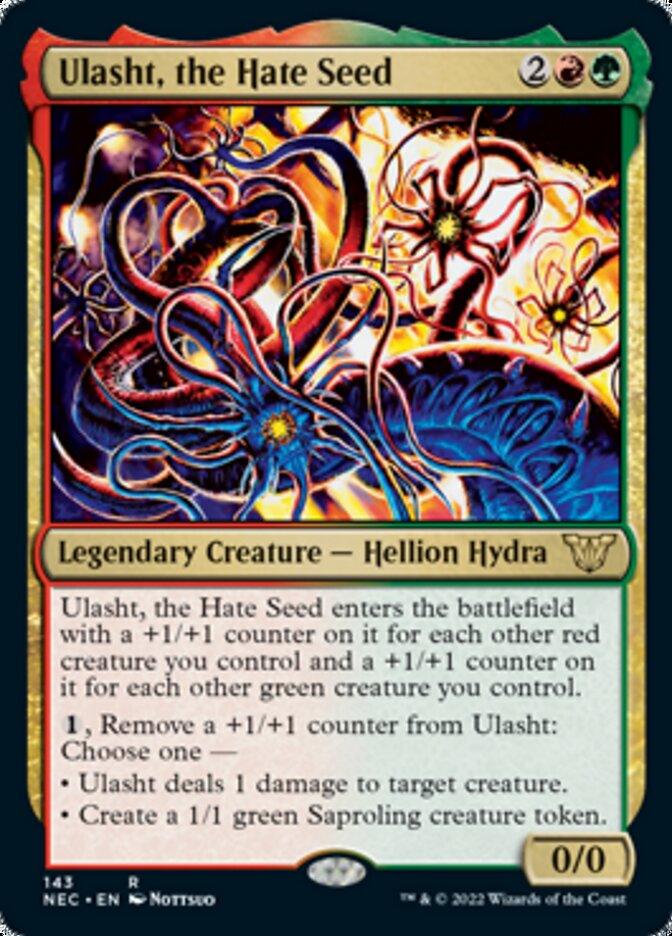 Ulasht, the Hate Seed [Kamigawa: Neon Dynasty Commander] - La Boîte Mystère ( The Mystery Box)