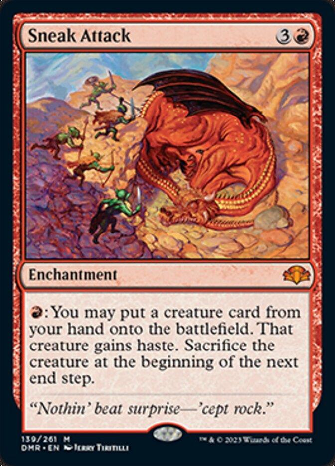 Sneak Attack [Dominaria Remastered] - La Boîte Mystère ( The Mystery Box)