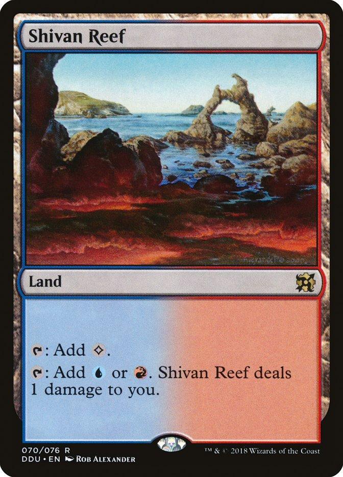 Shivan Reef [Duel Decks: Elves vs. Inventors] - La Boîte Mystère ( The Mystery Box)