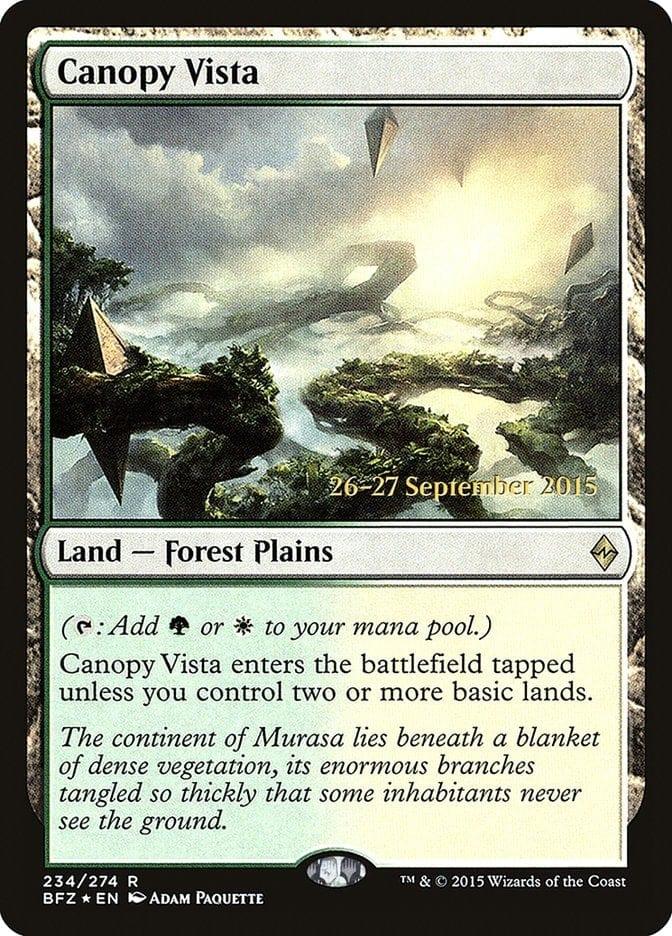 Canopy Vista [Battle for Zendikar Prerelease Promos] - La Boîte Mystère ( The Mystery Box)