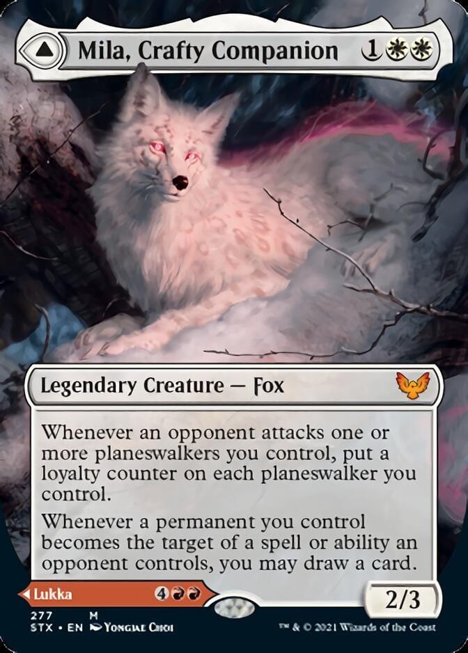 Mila, Crafty Companion // Lukka, Wayward Bonder (Extended) [Strixhaven: School of Mages] - La Boîte Mystère ( The Mystery Box)