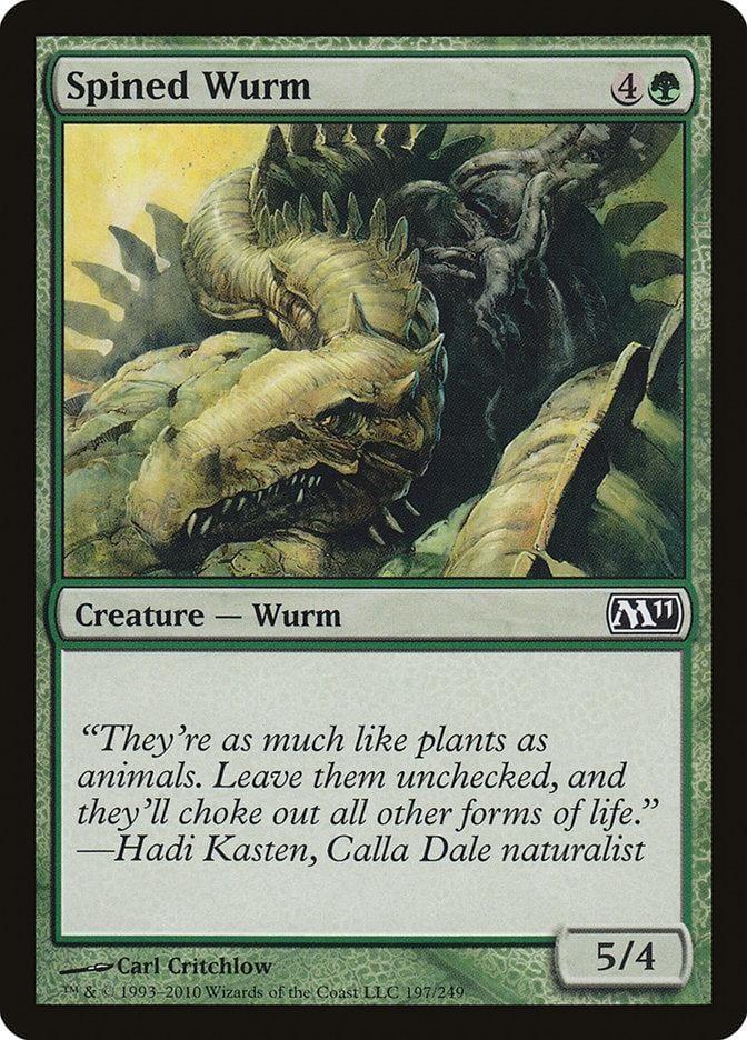 Spined Wurm [Magic 2011] - La Boîte Mystère ( The Mystery Box)